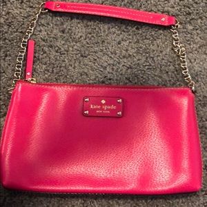 Hot pink Kate spade purse